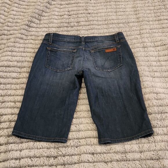 Medium wash Joe's "george" long  jean shorts size 26. - Picture 6 of 9